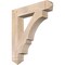 Ekena Millwork Balboa Arts & Crafts Smooth Bracket, Douglas Fir, 5 1/2"W x 32"D x 36"H BKT06X32X36BOA03SDF - alternate 1